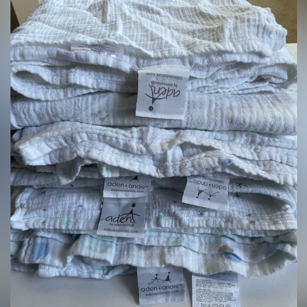 Aden + Anais blankets